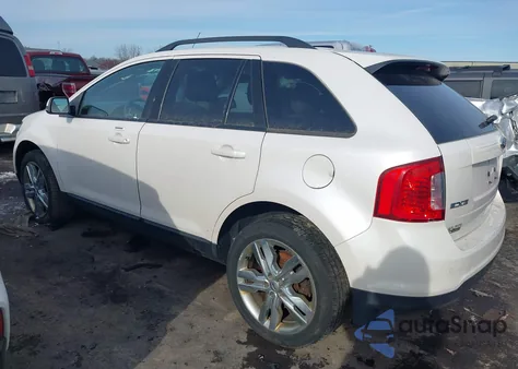 2013 Ford Edge Sel z USA, uszkodzony, nr VIN 2FMDK4JC8DBB05428